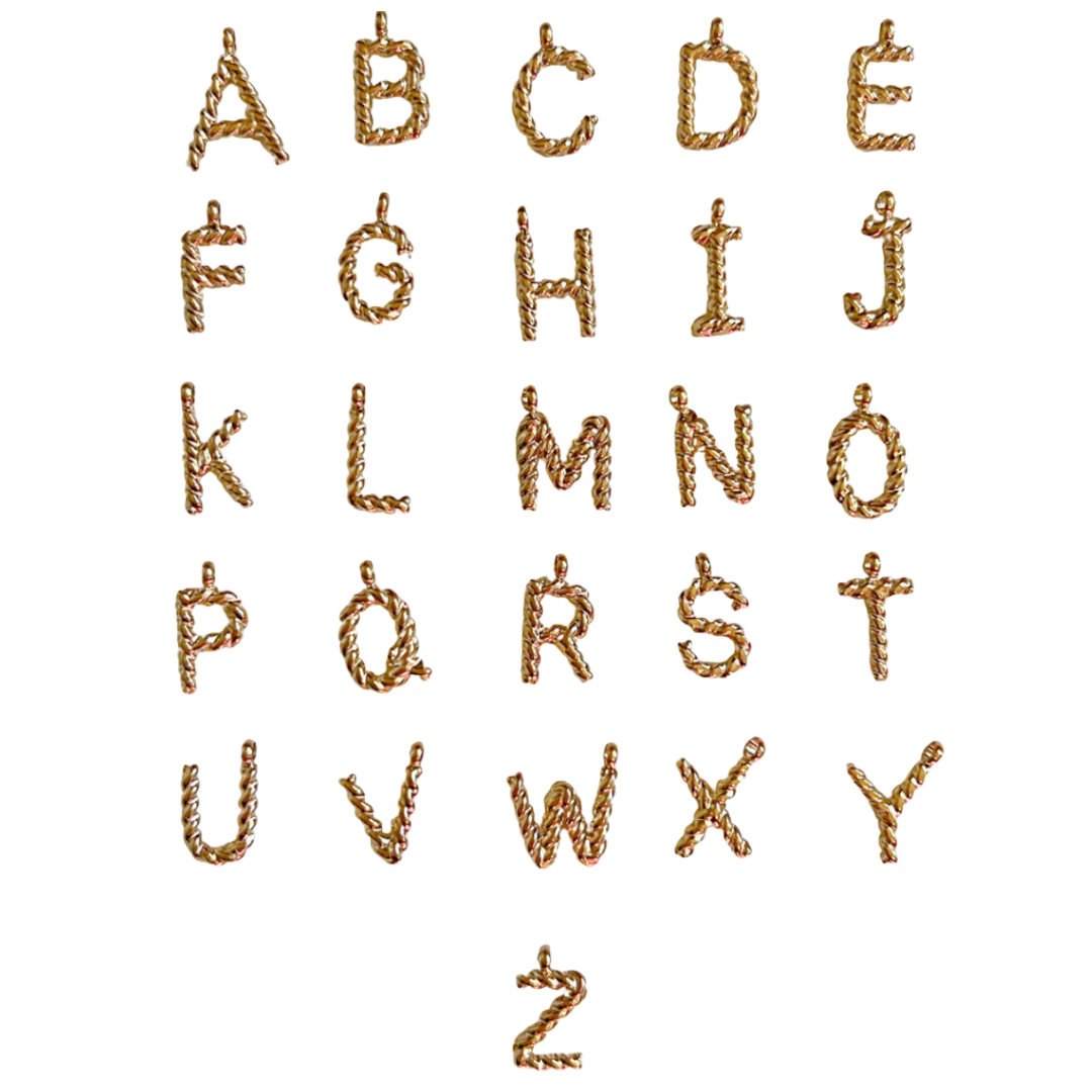Twisted Rope Letters